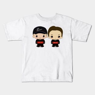 Valtteri and Zhou cute teammates Kids T-Shirt